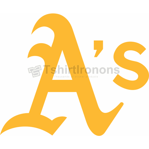 Oakland Athletics T-shirts Iron On Transfers N1802 - Click Image to Close